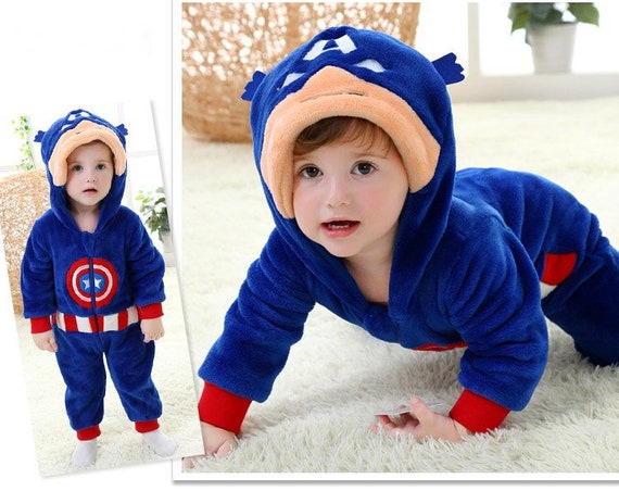Buy Captain America Baby Bodysuits Romper Animal Costume Onesie Online in India - Etsy Buy Captain America Baby Bodysuits Romper Animal Costume Onesie Online in India - Etsy