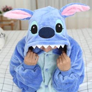 STITCH COSTUME Unisex Onesie for Adults and Kids Onesies - Etsy UK