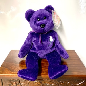 TY Princess Diana 1ª Edición Beanie Bear MINT CONDITION