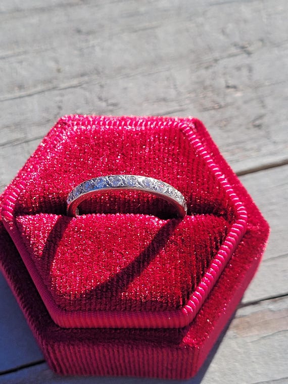 Estate Diamond Eternity Ring View 5
