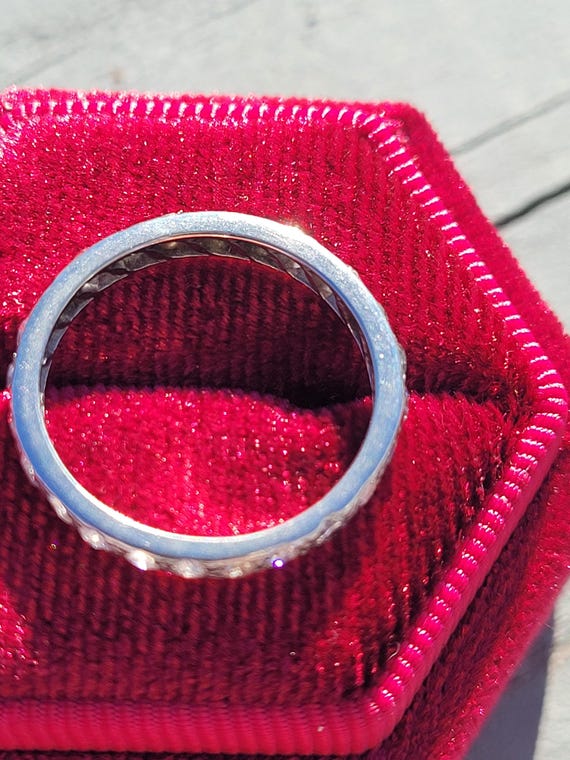 Estate Diamond Eternity Ring View 3