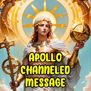 Mensagem Canalizada de Apolo, Leitura de Divindade Real, Canalização de Conselhos Divinos, Sabedoria Mítica, Orientação Divina dos Deuses Gregos, Comunicação Divina