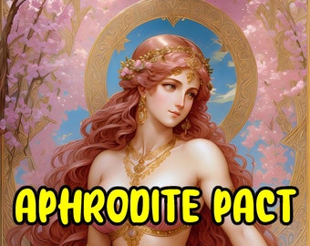 APHRODITE PACT - Love, Beauty, Passion, Sensuality, Romance, Prosperity, Attraction, Joy, Confidence - Ritual Beauty Spell Goddess of Love