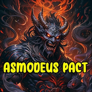 ASMODEUS PACT - Transform Your Luck and Wealth, Rapid Prosperity, Gambling Success, Lust Spell, Occult Rituals for Life&#39;s Luxuries & Desires