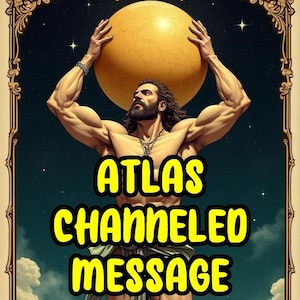 Mensagem Canalizada de Atlas, Leitura de Divindades Gregas, Conselhos Divinos, Sabedoria Mítica, Insights Divinos, Orientação de Leitura de Deus, Comunicação com Divindades