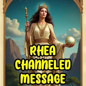 Mensaje canalizado de Rea, lectura de deidades griegas, consejos divinos, sabiduría mítica, perspectivas divinas, guía para la lectura de Dios, comunicación con la deidad.