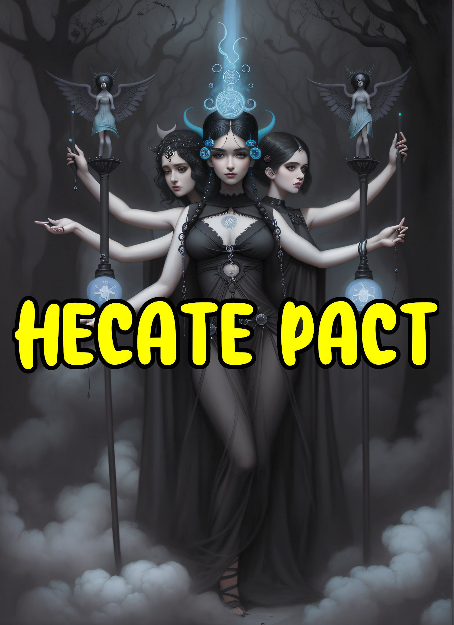 HECATE PACT - Wisdom, Protection, Guidance, Empowerment, Moon Goddess, Dark Arts, Spiritual Connection - Ritual Spell Magic