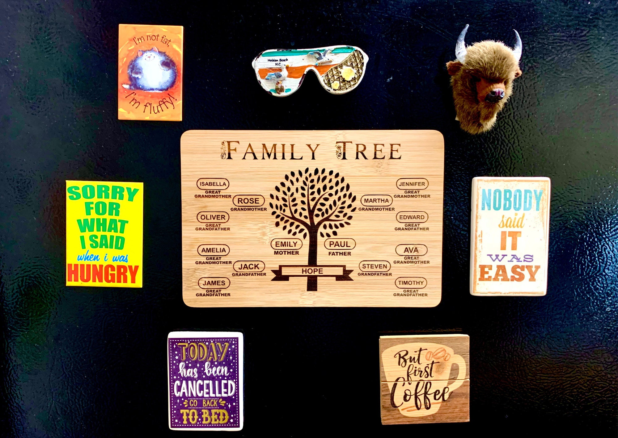 Family Tree Wall Hanging Family Tree Sign Personalized Gift for