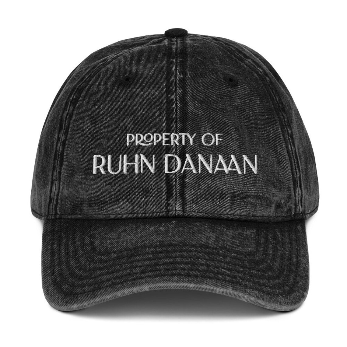 Ruhn Danaan / Hunt Athalar Denim Dad Hat Crescent City Etsy