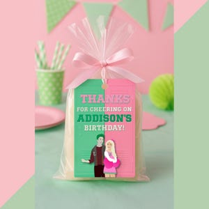 Z-O-M-B-I-E-S bedankkaartje voor verjaardagsfeestje goodiebags