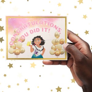 Encanto - Mirabel Madrigal - “Congratulations, You Did It” - Greeting Card for any occasion! - Digital File