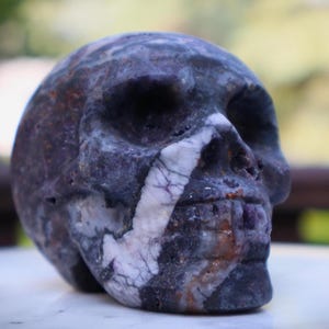 Sphalerite Geode Skull - reconnecting us back to Mother Earth