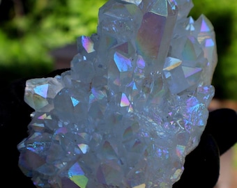 Beautiful, Aura Quartz Crystal - magical & beloved crystal