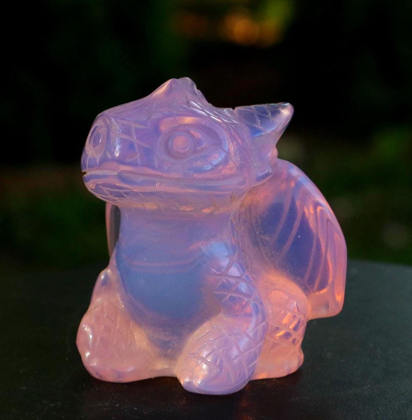 有眞しろページ  Opalite Dragon Pink Opalite Dragon - Encourages Peace and Tranquility - Train
