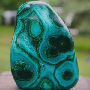 Malachite Chrysocolla - Chrysocolla in Malachite - letting go