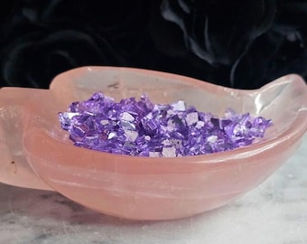 Cuenco de cuarzo rosa: fomenta el amor incondicional
