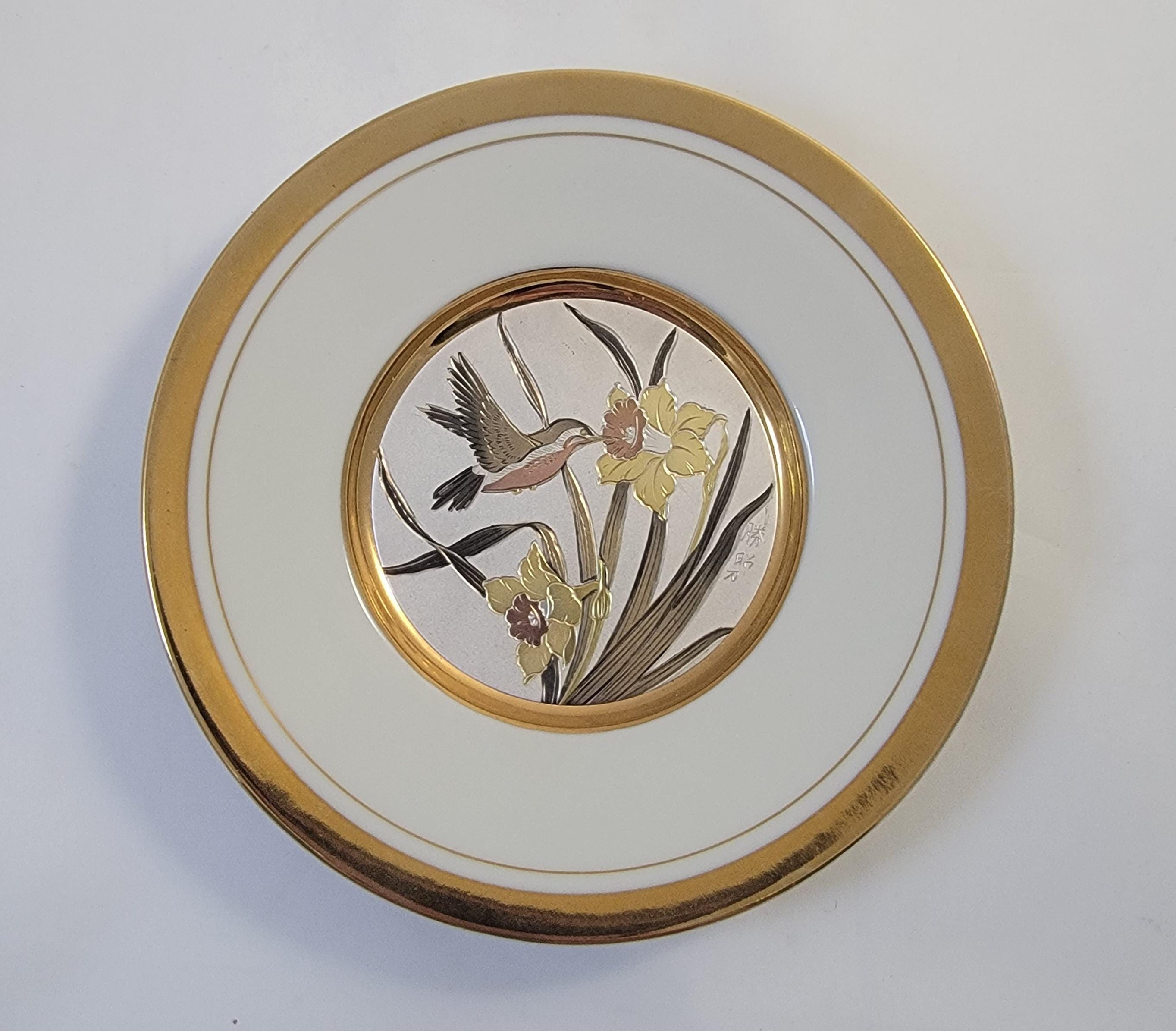 Chokin art plate - Etsy 日本