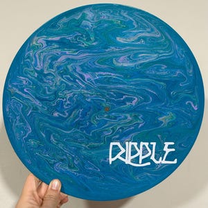 Grateful Dead Ripple Wall Art | Painted Vinyl Record Album Decor | Hippie Deadhead Gift