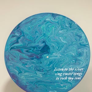 Brokedown Palace グレイトフル・デッドのアルバムアート | ペイントされたビニールレコード | デッドヘッドファンへのギフト