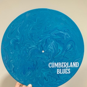 Cumberland Blues Grateful Dead Album Art | Painted Vinyl Record | Deadhead Fan Gift Fathers Day