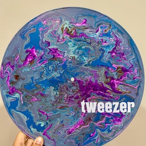 Tweezer Phish Fan Art | Repurposed Painted Vinyl Record Album Wall Decor | Phish Gift