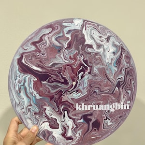 Khruangbin Fan Art | Repurposed Painted Vinyl Record Album Wall Art