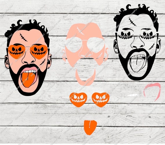 Bad Bunny Halloween SVG Bad Bunny SVG Halloween Sin Ti SVG - Etsy