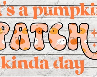 Pumpkin Patch kind of day PNG, Pumpkin patch, Fall vibes, Pumpkin PNG, Instant download, Fall PNG