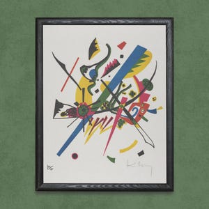 Kandinsky &#39;Small Worlds I&#39; Art Print: Abstract Geometric Home Decor