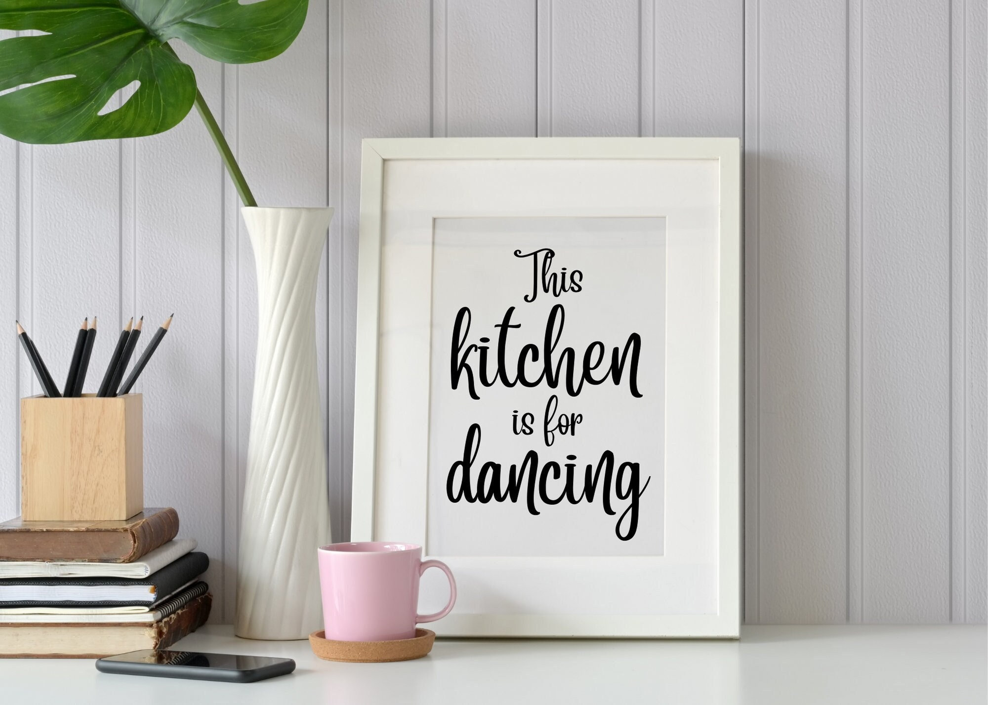 This Kitchen is for Dancing Printable Wall Art Dancing | Etsy