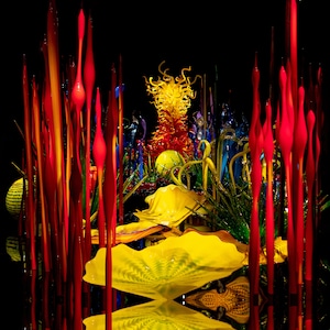 Chihuly Glass Wall Art, Print, Decor, Canvas, Photo, Home, Colorful gift, Abstract print, Modern painting, Abstract art, Wall decor, Seattle