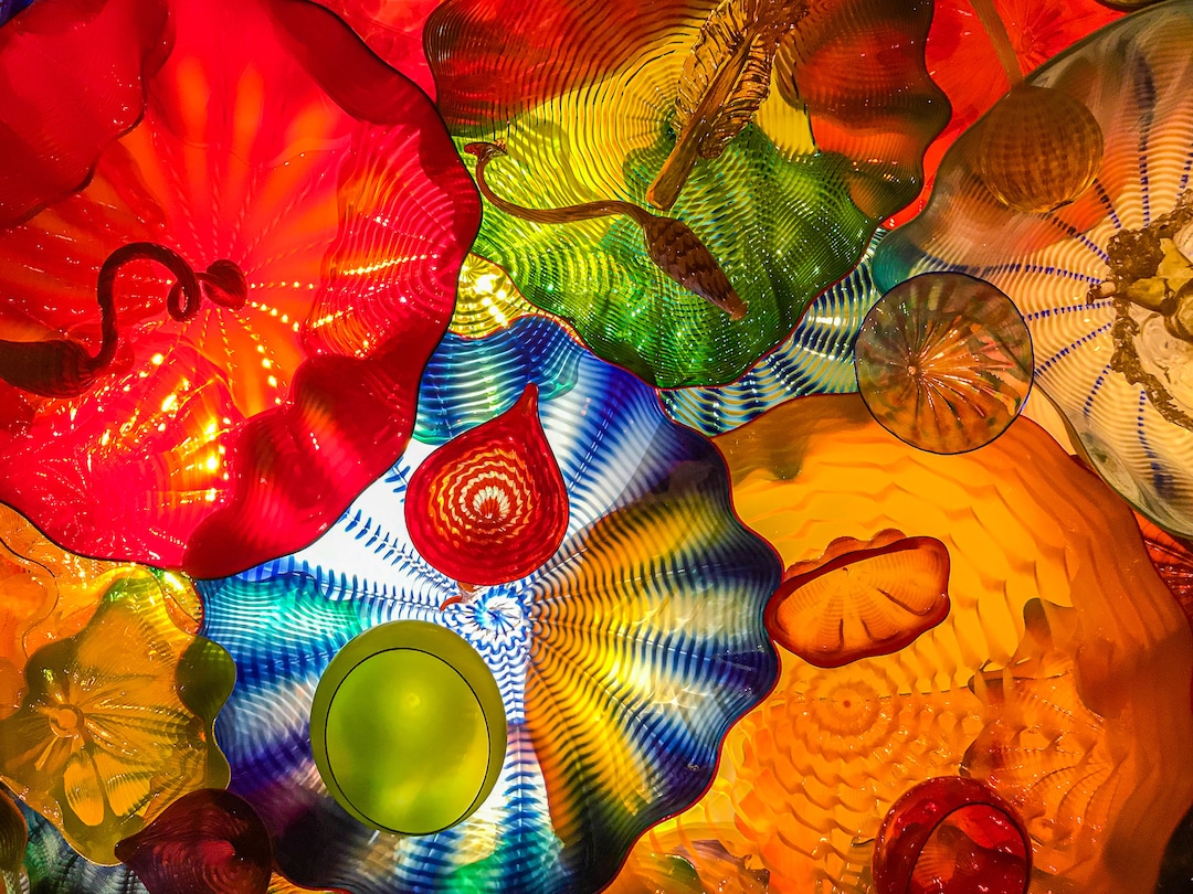 Chihuly, Wall Art, Abstract Painting, PRINTABLE Art, Colorful Art