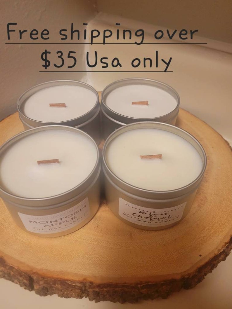 8oz Soy Candle Don't Overpay / Free Shipping / Handmade / Home Decor 