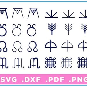 Symbole celtyckich pór roku Celtycki kalendarz przesilenia gaelickiego 24 svg/dxf/png/pdf, pliki do cięcia, pobieranie cyfrowe, Cricut, sylwetka, Glowforge