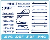 13 Split Monogram Frames Set svg/dxf/png/pdf, cut files, Digital Download, Cricut, Silhouette, Glowforge, letter frame instant download