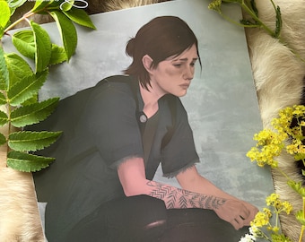 Character Illustration | Custom Character Art Print | Original Character Commission | Semi-Realistic Artwork | Novel OC Art | D&D | RPG