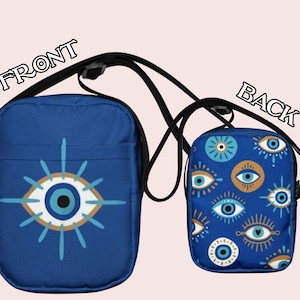 Evil Eye Crossbody Bag: Witchy Festival Utility Purse