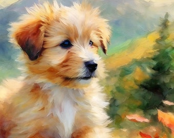 Pet portrait Painting From Photo, pet memorial gift, pet loss canvas dog portrait painting, cat portrait birthday gift horse painting