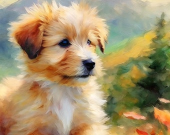 Retrato de mascota Pintura de foto mascota regalo conmemorativo pérdida de mascota lienzo retrato de perro pintura, retrato de gato regalo de cumpleaños pintura de caballos