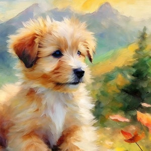 写真から作るペットの肖像画、ペットの追悼ギフト、ペットロスのキャンバスに描いた犬の肖像画、猫の肖像画の誕生日プレゼントに描いた馬の絵画