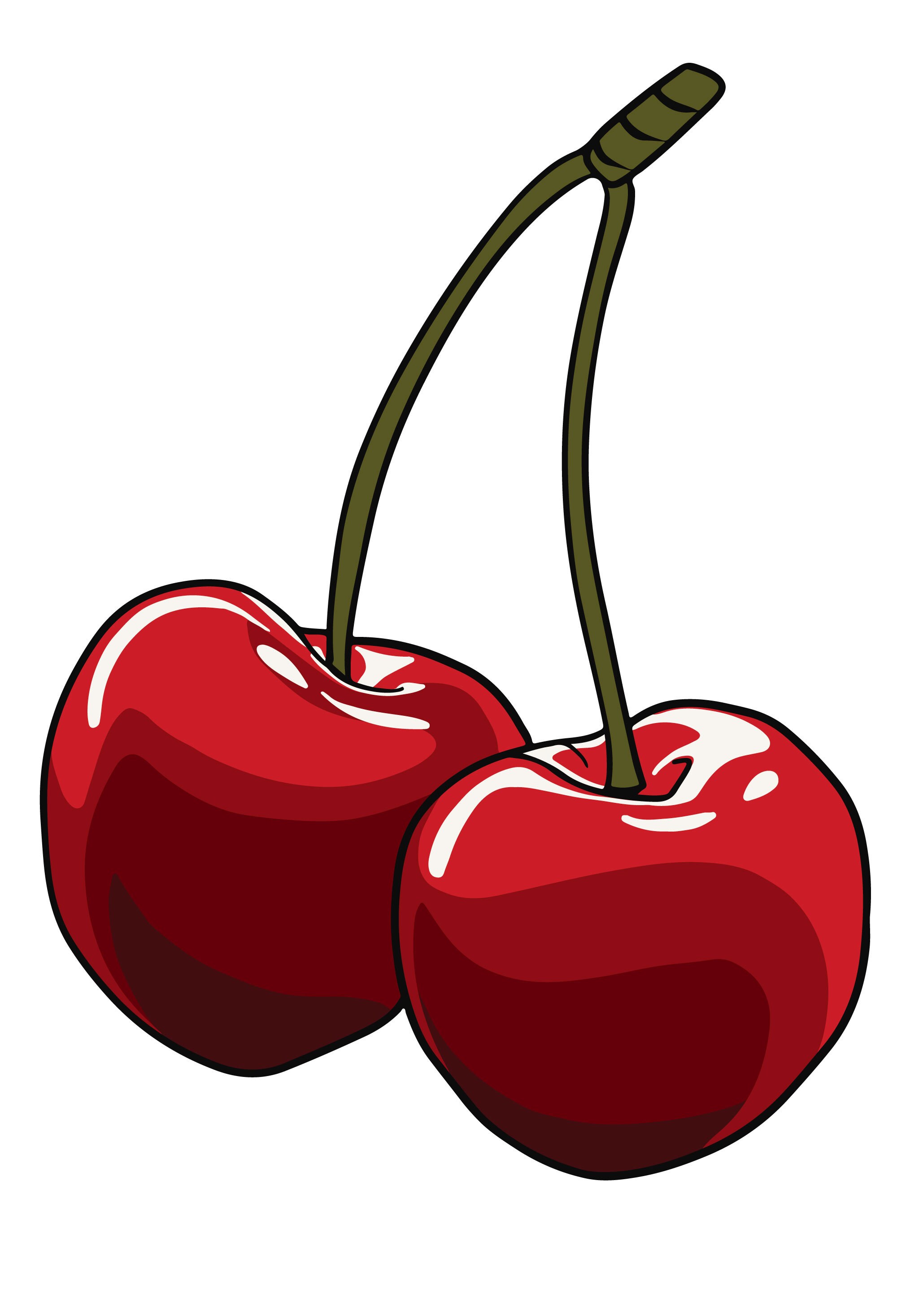 Cherries Drawing