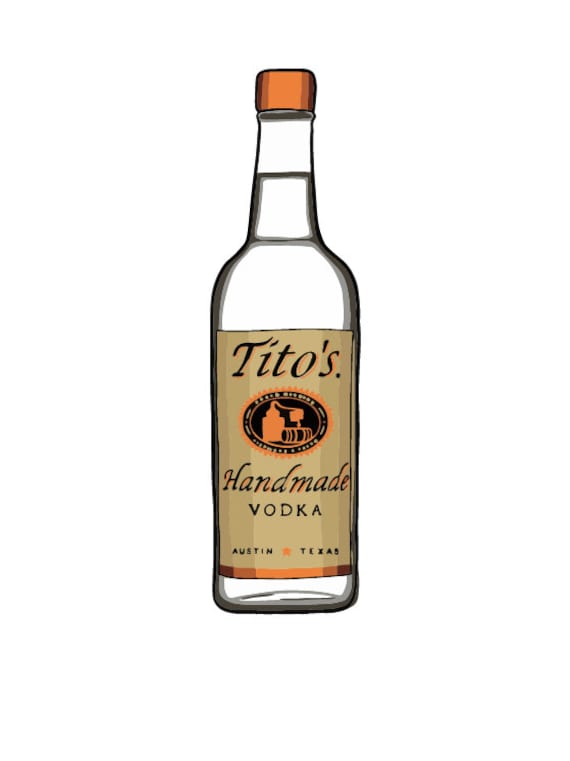 Digital Drawing Vodka Alc Bottle Svg Ai Pdf Etsy Australia