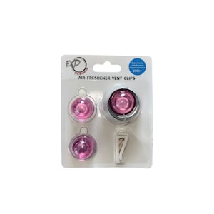 Car Vent Clip Air Freshener Pink Cherry