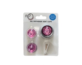 Car Vent Clip Air Freshener Pink Cherry