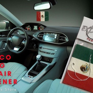 Mexican Flag Car Air Freshener