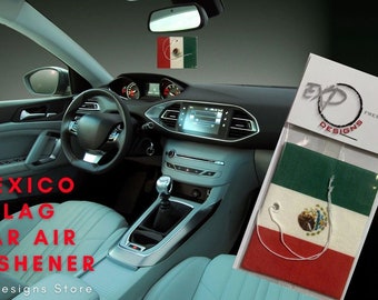 Deodorante per auto con bandiera messicana