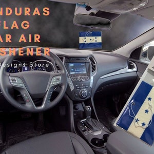 Honduras Flag Car Air Freshener