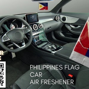 Philippines Flag Car Air Freshener