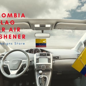Colombian Flag Car Air Freshener