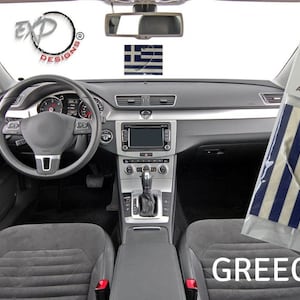 Greece Flag Car Air Freshener